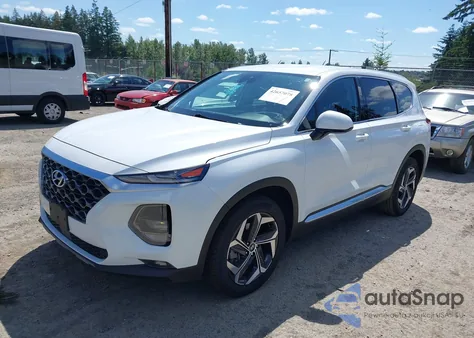 2020 Hyundai Santa Fe Sel из США, поврежденный, VIN 5NMS33AD3LH244698